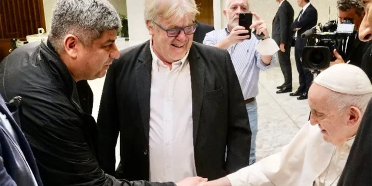 El Papa Francisco recibió a Pablo Moyano mientras avanza un proceso judicial contra dirigentes de Camioneros