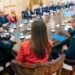 Gobernadores dialoguistas se reúnen con diputados para dar una señal de apoyo a la Ley Bases y Ganancias