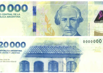 Llegó el de $20 mil: “Un billete de mayor denominación permite imprimir una menor cantidad”