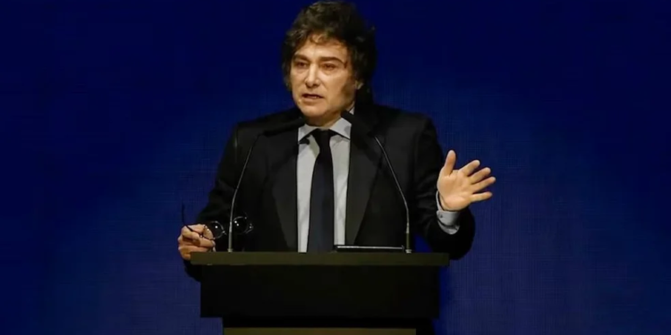 Javier Milei en la Cámara de Comercio: “El programa económico funcionó y funciona”