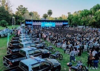 Escobar presentó su Policía Municipal. “Ni mano dura, ni blanda ni discursos bobos: mano firme, inteligente y responsable para avanzar contra la delincuencia”