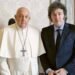 Javier Milei viajará a Roma para participar del funeral del papa Francisco