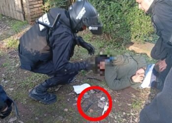 La flamante Policía Municipal de Escobar redujo a un delincuente usando armas no letales
