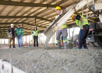 AVANZA LA CONSTRUCCIÓN DEL HOSPITAL DE MARIANO ACOSTA