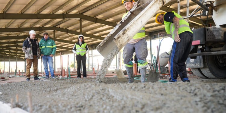 AVANZA LA CONSTRUCCIÓN DEL HOSPITAL DE MARIANO ACOSTA