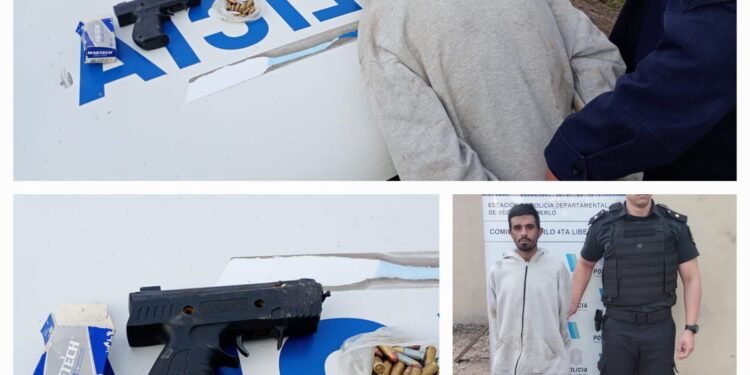 Detienen a un soldado de narcos que vendía droga en un descampado de libertad