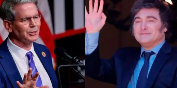 Auxilio al gobierno de Milei: reunión Bessent-Caputo.