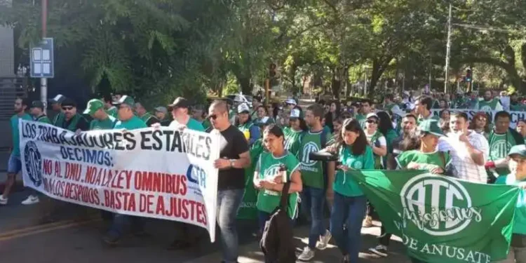 La respuesta de ATE: paro y marcha nacional.
