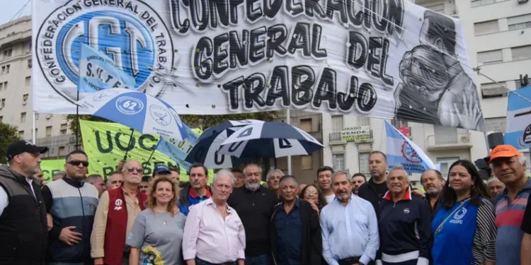 Veto sindical: CGT contra la reforma de Milei.