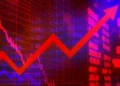 Mercado bajo presión: Las acciones argentinas cayeron hasta 5% y el riesgo país revierte la baja de la jornada anterior.