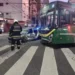 Accidente en Mataderos: Un colectivo colisiona con un auto, cinco heridos