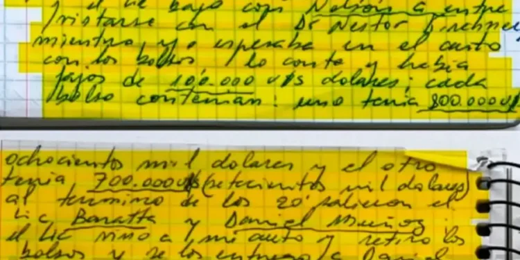 Causa Cuadernos: el testimonio del expolicía Bacigalupo sobre las anotaciones de Centeno