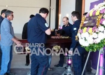 El conmovedor adiós a un joven bombero de 17 años tras un trágico accidente