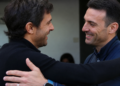 Scaloni se reencuentra con Djalminha, su antiguo compañero del Deportivo de La Coruña