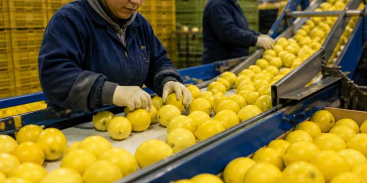 Récord de exportaciones de limones en dos décadas durante el primer cuatrimestre