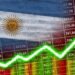 Estabilidad en el riesgo país y variaciones en acciones argentinas en Wall Street