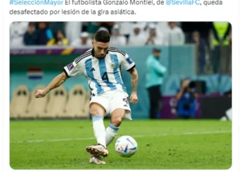 Tres jugadores de la Selección argentina permanecen lesionados