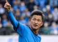 A los 59 años, Kazuyoshi Miura hace historia nuevamente al marcar un gol tras cuatro años