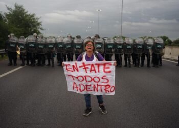 Corte total en la Panamericana por protestas de trabajadores