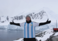 Celebración en la Antártida por el pase de Argentina a la final