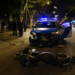 Accidente en Palermo: patrullero colisiona con moto tras persecución, un detenido y un herido