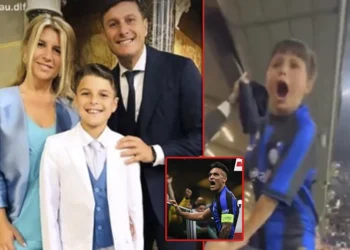 Tomás Zanetti, hijo del Pupi, firma su primer contrato con el Inter a los 14 años