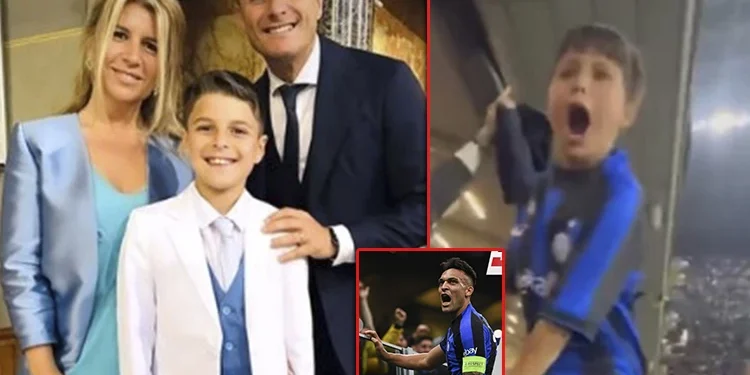 Tomás Zanetti, hijo del Pupi, firma su primer contrato con el Inter a los 14 años