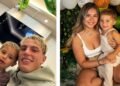 La emotiva despedida de la expareja de Garnacho tras dejar su hogar junto a su hijo