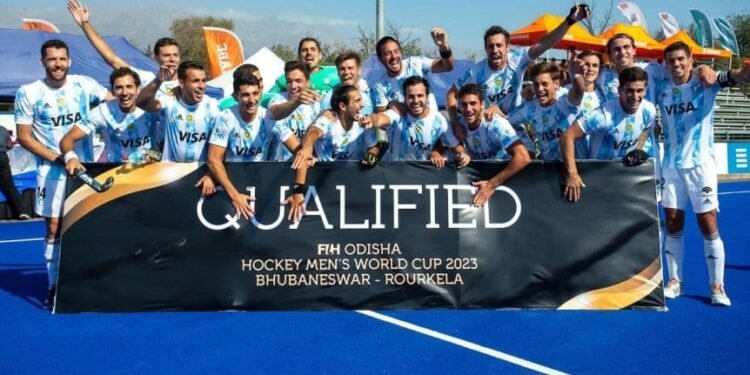 Los Leones vencieron a India 5-3 y están cerca de las semifinales del Mundial de hockey