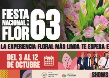 ESCOBAR SE PREPARA PARA LA FIESTA NACIONAL DE LA FLORACTUARÁN FITO PÁEZ, SERÚ GIRÁN POR LEBÓN Y AZNAR Y LOS MANSEROS