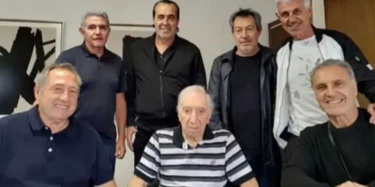 Reencuentro de campeones del Mundial de 1986 con Carlos Bilardo